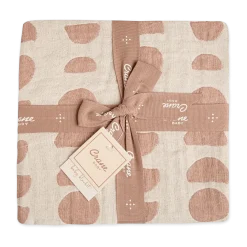 Cotton Muslin Jacquard Blanket