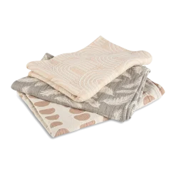Cotton Muslin Jacquard Blanket