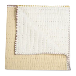 Cotton Muslin Kantha Baby Quilt