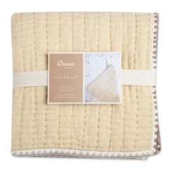 Cotton Muslin Kantha Baby Quilt