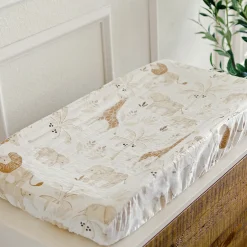 Cotton Quilted Change Pad Cover