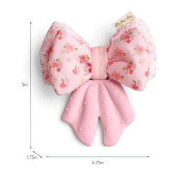 Crinkle Bow Teether