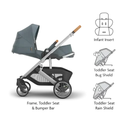 Cruz V3 Stroller & Mesa V3 Infant Car Seat Travel System