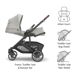Cruz V3 Stroller & Mesa V3 Infant Car Seat Travel System
