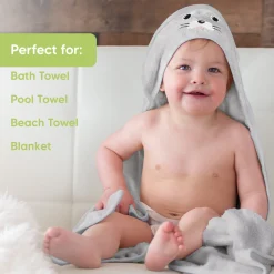 Cuddle Bamboo Viscose Hooded Towel
