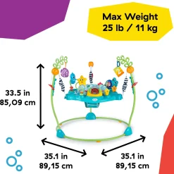 Curiosity Cove 2-in-1 Activity Jumper