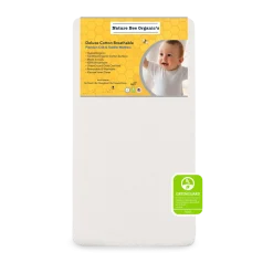 Deluxe Breathable Crib & Toddler Mattress