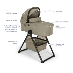 DEMI Series Bassinet + Stand