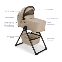 DEMI Series Bassinet + Stand