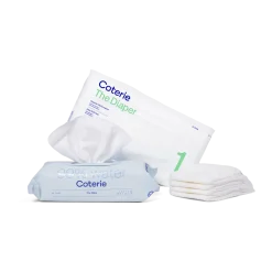 Diaper Box - 104 Diapers & 172 Wipes