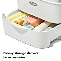 Diaper Caddy with Changing Mat
