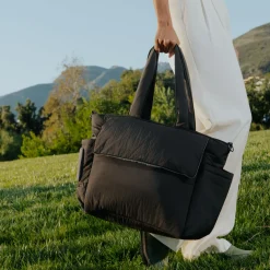 Diaper Tote Bag With Laptop Sleeve