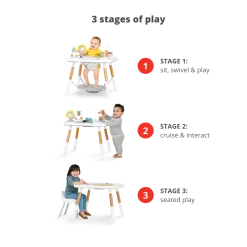 Discoverosity Montessori 3-Stage Activity Center & Play Table