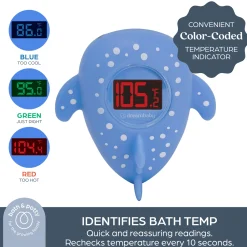 Dreambaby USB Rechargeable Room & Bath Thermometer