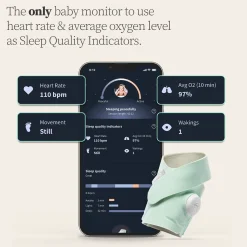 Dream Sock Smart Wearable Baby Monitor