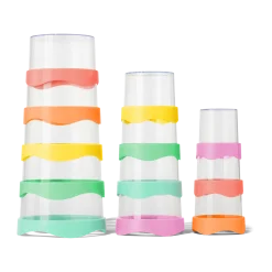 Drip Drop Cups, Set of 12 Cups