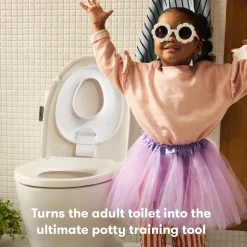 Drop-Down Potty Seat