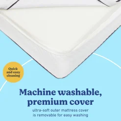 Dual Comfort 6-Inch Foam Crib & Toddler Mattress