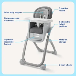 DuoDiner DLX 6-in-1 Highchair