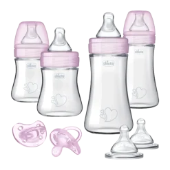 Duo Newborn Hybrid Baby Bottle Starter Gift Set
