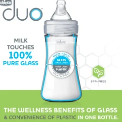Duo Newborn Hybrid Baby Bottle Starter Gift Set