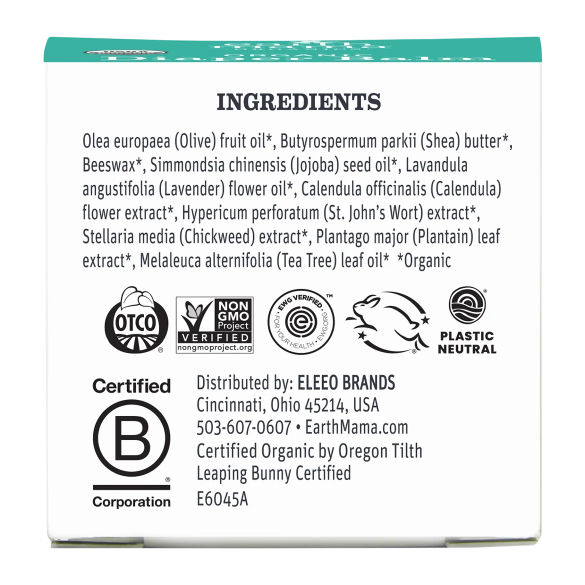 Earth Mama x Babylist Diaper Balm