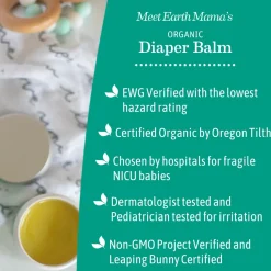 Earth Mama x Babylist Diaper Balm & Nipple Butter Bundle