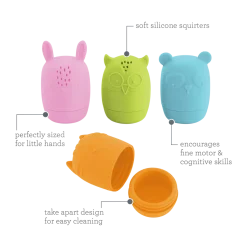 Easy Clean Bath Squirters Playset