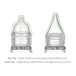 Easy-Squeezy Silicone Bulb Syringe - 2 Tips