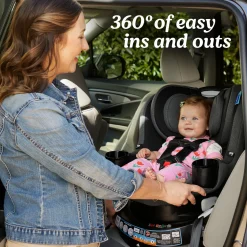 EasyTurn 360 2-in-1 Rotating Convertible Car Seat