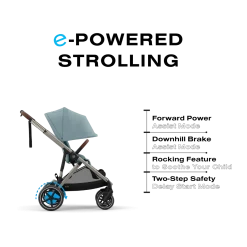 eGazelle S Electronic Assist Stroller
