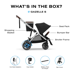 eGazelle S Electronic Assist Stroller