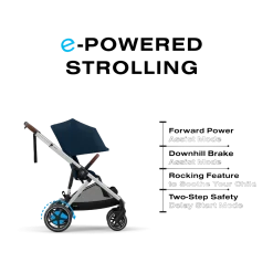 eGazelle S Electronic Assist Stroller