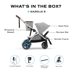 eGazelle S Electronic Assist Stroller