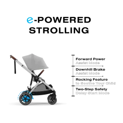 eGazelle S Electronic Assist Stroller