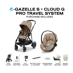eGazelle S Stroller + Cloud G Pro Travel System