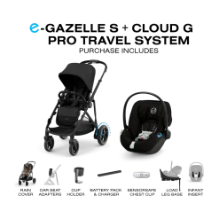 eGazelle S Stroller + Cloud G Pro Travel System