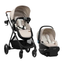 Evenflo Shyft Intuiti+ Travel System featuring Revolve180 LiteMax NXT with SensorySoothe