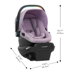 Evenflo Shyft Intuiti+ Travel System featuring Revolve180 LiteMax NXT with SensorySoothe