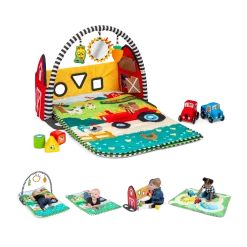Farm Explorers Busy Barnyard Grow With Me Activity Gym