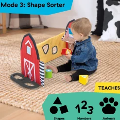 Farm Explorers Busy Barnyard Grow With Me Activity Gym