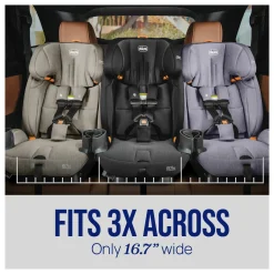 Fit3x ClearTex Ultra-Slim All-in-One Car Seat