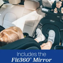 Fit360 Zip ClearTex Rotating Convertible Car Seat