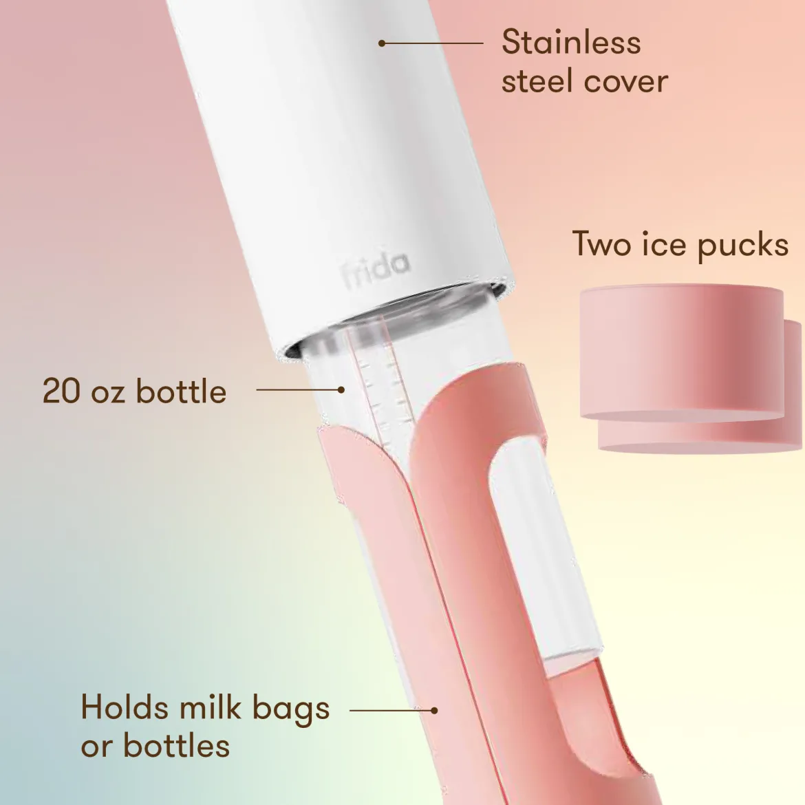 Flow + Go Breastmilk Cooler