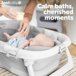 Fold ‘n Store Baby Bathtub With Built-in Thermometer