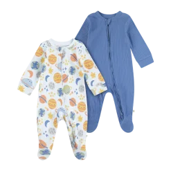 Footed Coverall (2 Pack)