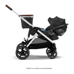 Gazelle S Single to Double Stroller + Cot Bundle