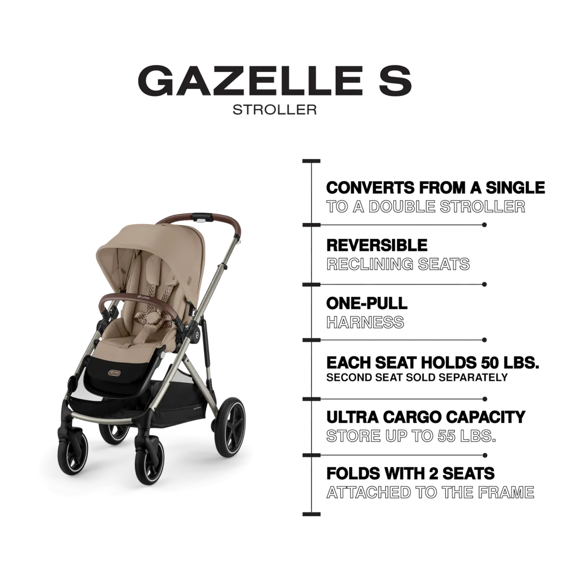 Gazelle S Stroller