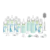 Glass and BPA-Free Plastic Baby Bottle Starter Gift Bundle