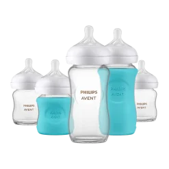 Glass Natural Bottle Baby Set